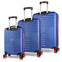 My Valice Puzzle Abs Kabin Orta Ve Büyük Boy Lacivert 3lü Valiz Seti