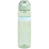 Noki Su Matarası Tritan Pipetli Kapak Silikon Bantlı 850 Ml. T-0120