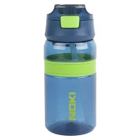 Noki Su Matarası Tritan Pipetli Kapak Silikon Bnantlı Tutma Aparatlı 550 Ml T-0119