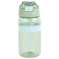 Noki Su Matarası Tritan Pipetli Kapak Silikon Bnantlı Tutma Aparatlı 550 Ml T-0119