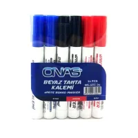 Onas Ns-603-3 Mavi Siyah Kırmızı Tahta Kalemi 3lğü Ns603-3 Shnk