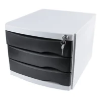 Ops Cmc 204 Kilitli 4 Çekmeceli Evrak Rafı Siyah Cmc204s