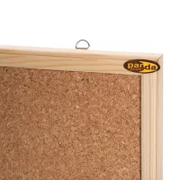 Panda 30*45 Ahşap Çerçeve Mantar Pano Pan114