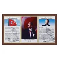 Panda 45*90 Milli Levha Mdf Çerçeve 3lü Pan424