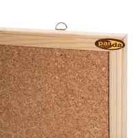 Panda 60*90 Ahşap Çerçeve Mantar Pano Pan116