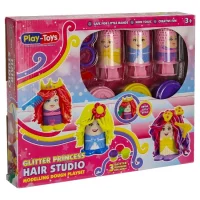 Play-toys 0423 Glitter Princess Hair Studio 000423 *36 Oyck