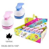 Red Apple Şekilli Delgeç 3.80 Cm Büyük Boy Yaprak Ra36-8815