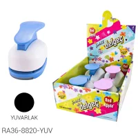 Red Apple Şekilli Delgeç 5.00 Cm Mega Boy Yuvarlak Ra36-8820