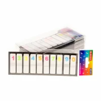 Rubenis Post It Şeffaf Numaralı Şerit Rps-161