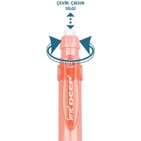 Serve Deep Mekanık Kurşun Kalem 07 Mm Mercan Sv-deep-07-mc