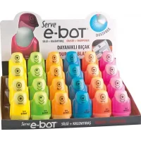 Serve E-bot Silgili Kalemtiras Pet Stant 24lu Sv-ebot24dp