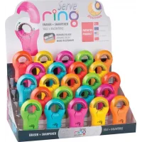 Serve Ring Silgili Kalemtraş Pet Stand 23lü Sv-rıng23dp