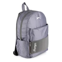 Slazenger Sırt Çantası Gri Önü Gümüş Bant Detaylı Paraşüt 23146