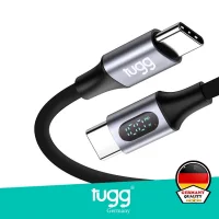 Tugg Germany Şarj Kablosu Ve Veri Aktarımı Ultra Hızlı 100w Gösterge Panelli 1 Mt Type-c + Type-c 104631