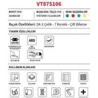 Vip-tec Tzx Falçata Profesyonel Büyük Plastik Vt875106