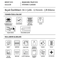 Vip-tec Tzx Falçata Metal Klipsli Vt875113