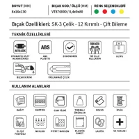 Vip-tec Tzx  Falçata Plastik 9 Mm Vt875119