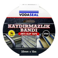 Vodaseal 25mmx15m Kaydırmazlık Bandı Siyah_78 0017