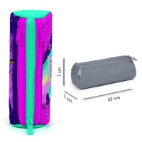 Yaygan Coral High Kalem Çantası Üç Bölmeli 22058