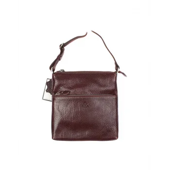 Aka Omuzdan Askılı Çanta 330-61 Deri Kahve