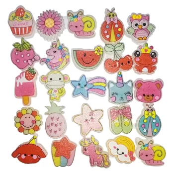 Alper Plastik Süs 3d Stickers Pl-01 250li Paket Figürler