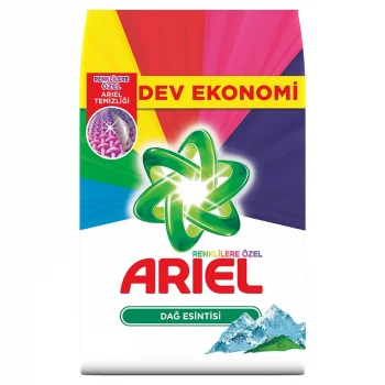 Ariel Toz Deterjanı 9 Kg Dağ Esintisi Parlak Renkler