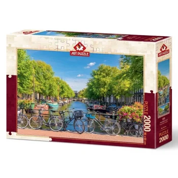 Art Puzzle Amsterdam Kanalı 2000 Parça 5480