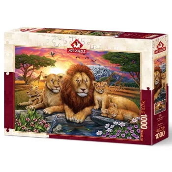 Art Puzzle Aslan Ailesi 1000 Parça 5221