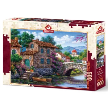 Art Puzzle Çiçekli Kanal 500 Parça 5070