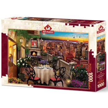 Art Puzzle New Yorkta Akşam Yemeği 1000 Parça 5184