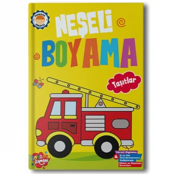 Boyama Zamanı Neşeli Boyama Kitabı Taşıtlar