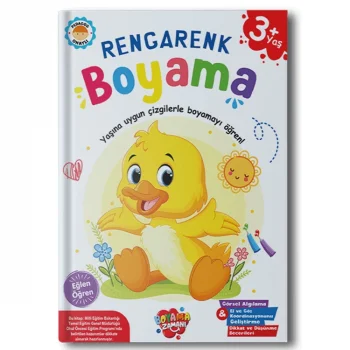 Boyama Zamanı Rengarenk Boyama Kitabı 3+yaş