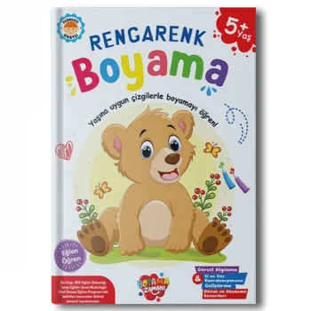 Boyama Zamanı Rengarenk Boyama Kitabı 5+yaş