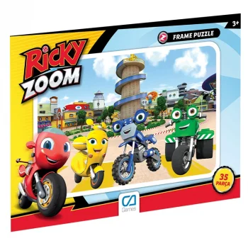Ca Games 5115-5116 Ricky Zoom Frame Puzzle 35