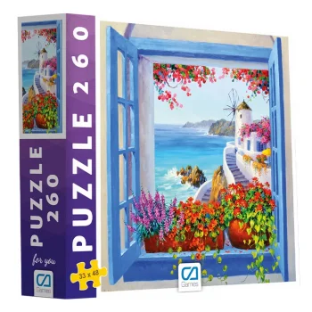 Ca Games 6002 Pencere Puzzle 260 Parça
