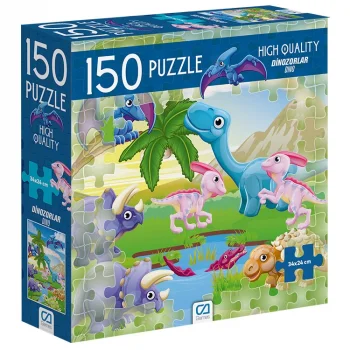 Ca Games 6104 Dinazor Puzzle 150 Parça