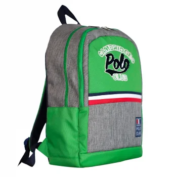 Cambridge Polo Club Stanford Academy İki Ana Bölmeli Unisex Sırt Çantası Cpo4038-0032-yeşil Bntt