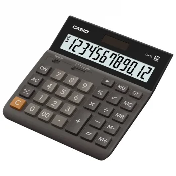 Casio Dh-12-bk Hesap Makinası 12 Haneli Dh-12-bk-w-dp