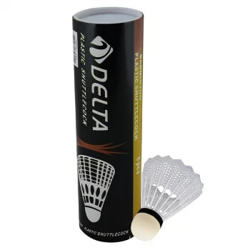 Delta Spor Badminton Topu 6 Adet Plastik Kutu Bdt-606