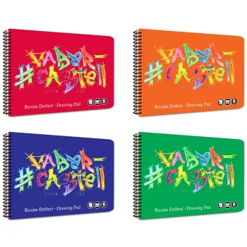 Faber Castell Resim Defteri 35*50 Cm Logo Karton Kapak 15 Yaprak 5075000478000