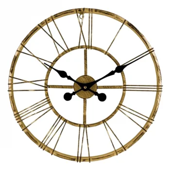 Galaxy Duvar Saati Gold Metal Dm-100-ak