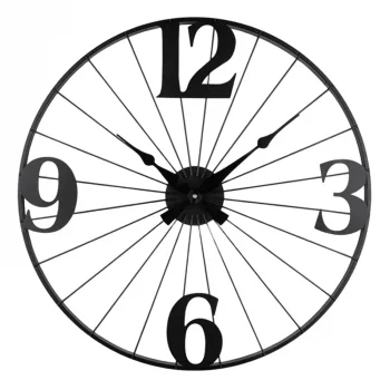 Galaxy Duvar Saati Siyah Metal Dm-110-k