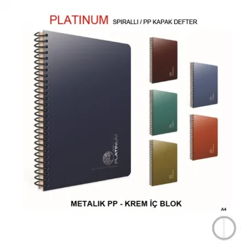 Gıpta Mini Notes A7 Karton Flexi Sert Kapak Defter 80 Yaprak Çizgisiz 3-5688000-2011