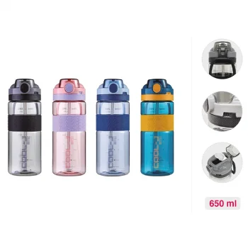 Gıpta Pipetli Matara 650 Ml Pctg 4 Renk Mıx 4-k757000-5001