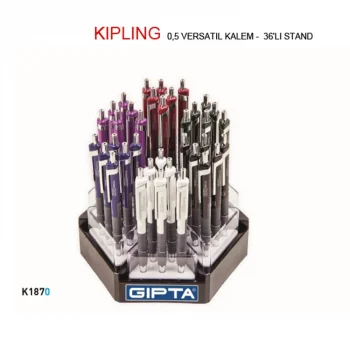 Gıpta Versatil Kalem Kipling 0.5 Mm 6 Renk 36lı Stand 4-k187000-5001