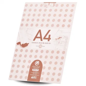 Gülpaş A4 Teknik Resim Defteri 30 Yaprak No:144