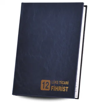 Gülpaş Fihrist 17x24 Ticari Suni Deri 12 Li 166 Tcdf