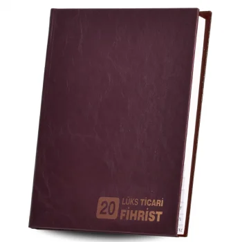 Gülpaş Fihrist 17x24 Ticari Suni Deri 20 Li 168 Tcdf