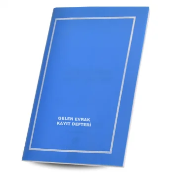 Gülpaş Gelen Evrak Kayıt Defteri Pp Kapak 40 Yaprak 119 Tcdf