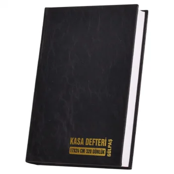 Gülpaş Kasa Defteri 17x24 Cilt Bezli 320 Yaprak 716 Tcdf